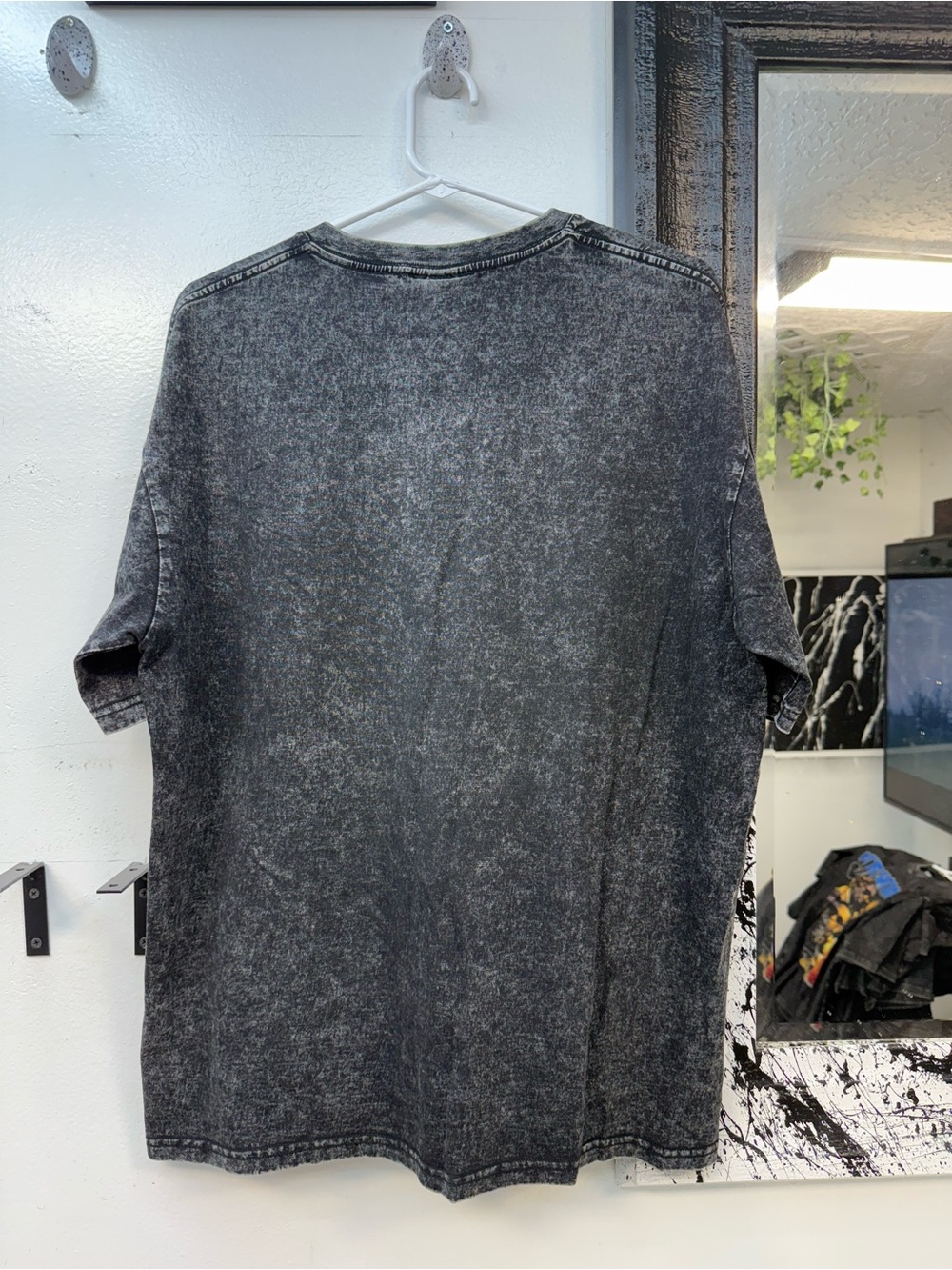 Vintage Black Acid-Wash 'Rap God' Eminem Graphic Tee - Picture 3 of 4